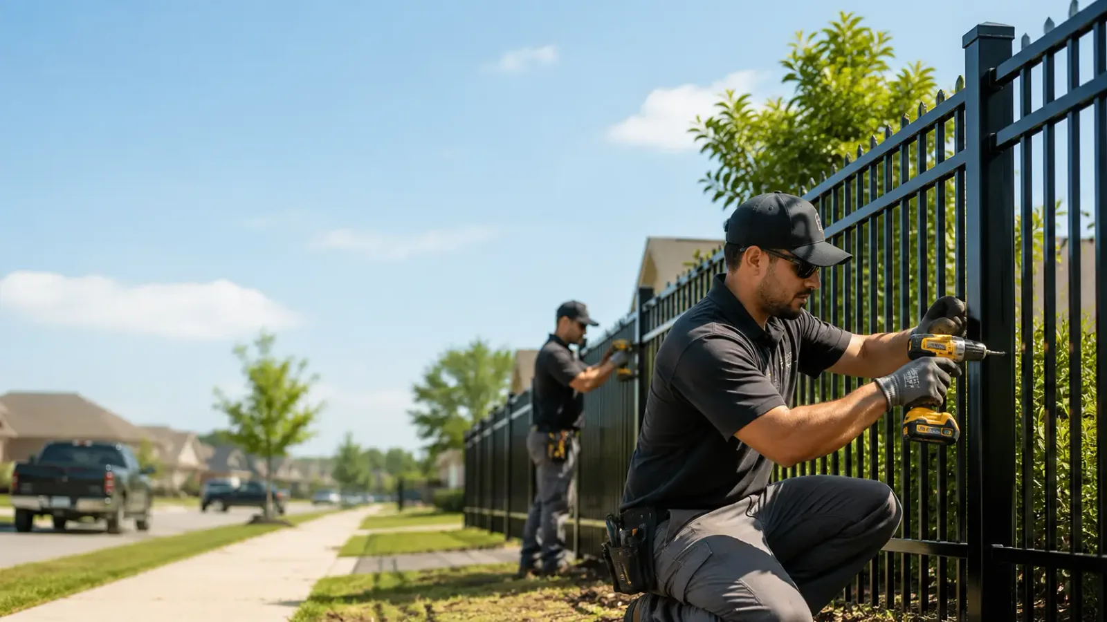 Metal Fence Installation in Willow City, TX